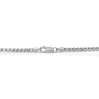 2.5MM Saint Franco Bracelet (Prism Cut)