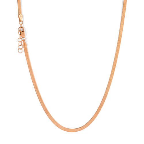 3.0MM Herringbone Chain (Solid Gold) - Saints Gold Co.