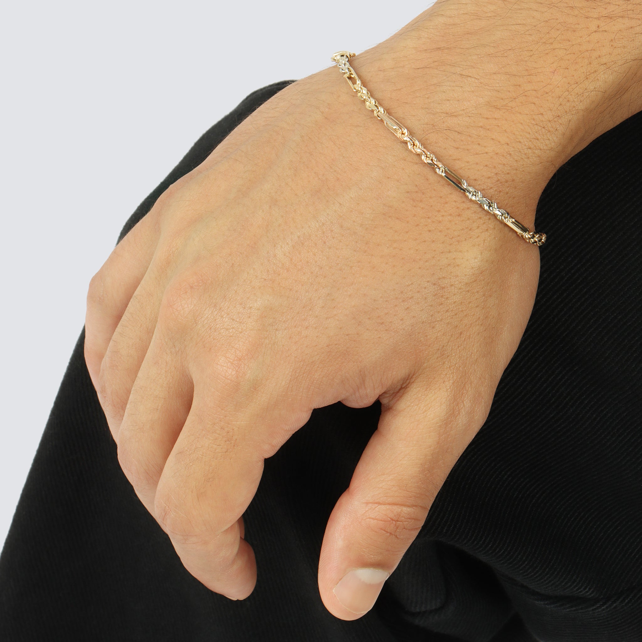 3.0MM Milano Bracelet Tri Color