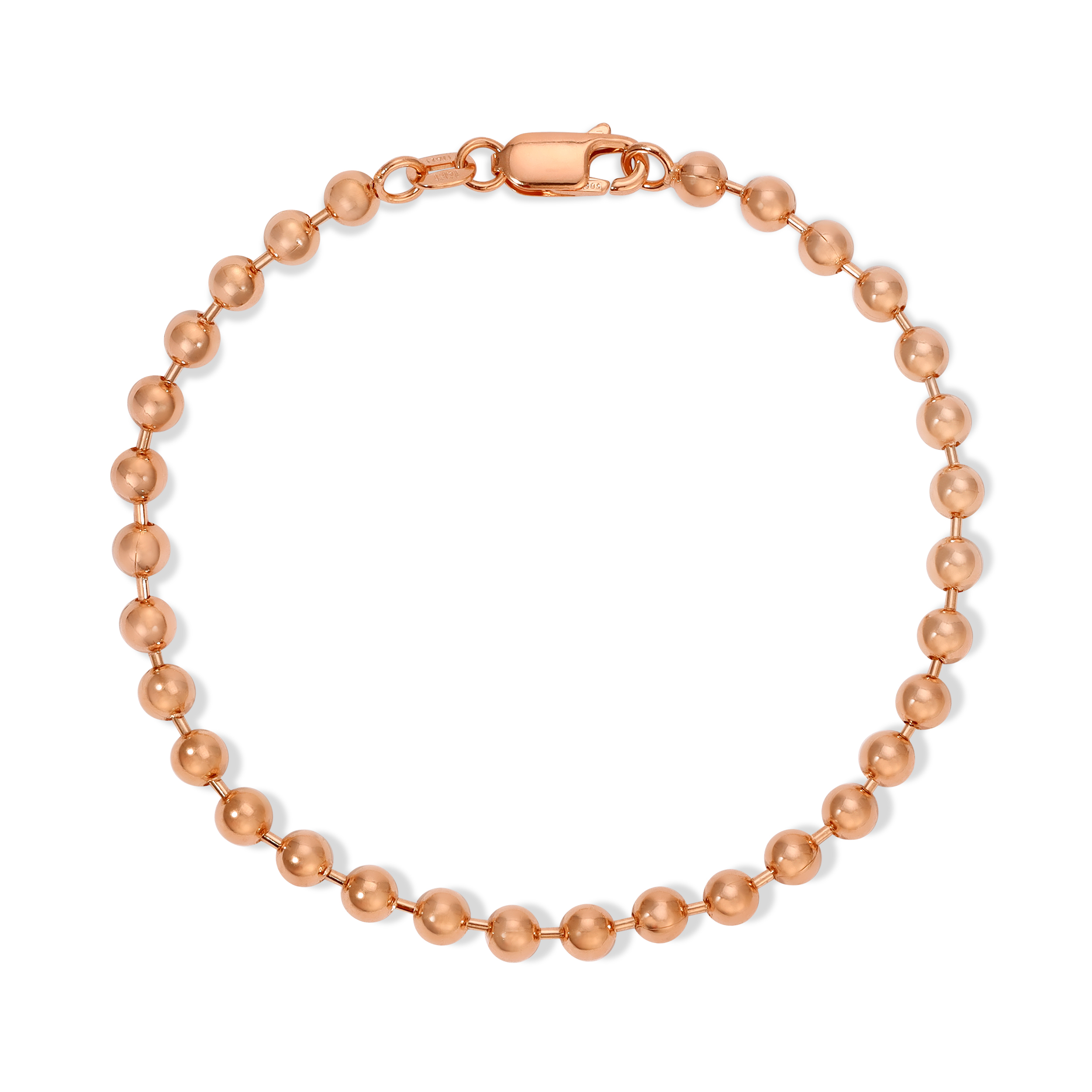4.0MM Ball Bracelet - Saints Gold Co.