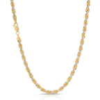 3.5MM Rope Chain (Prism cut) - Saints Gold Co.