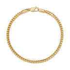 USA 4.0MM Foxtail Franco Bracelet (Diamond Cut)