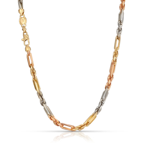 4.0MM Milano Chain Tri Color