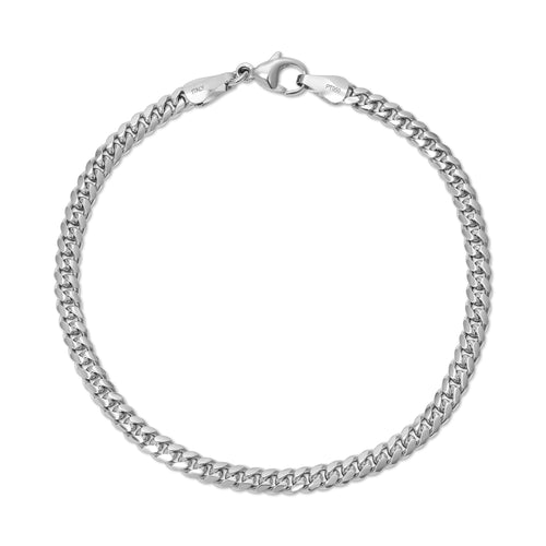 4.0MM Miami Cuban Bracelet (Platinum 950)