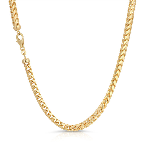 4.0MM Franco Chain (Plain) - Saints Gold Co.