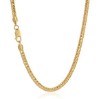 4.0MM Crystal Cut Snake Chain