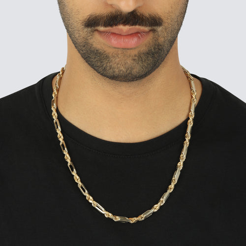 5.5MM Milano Chain Two-Tone