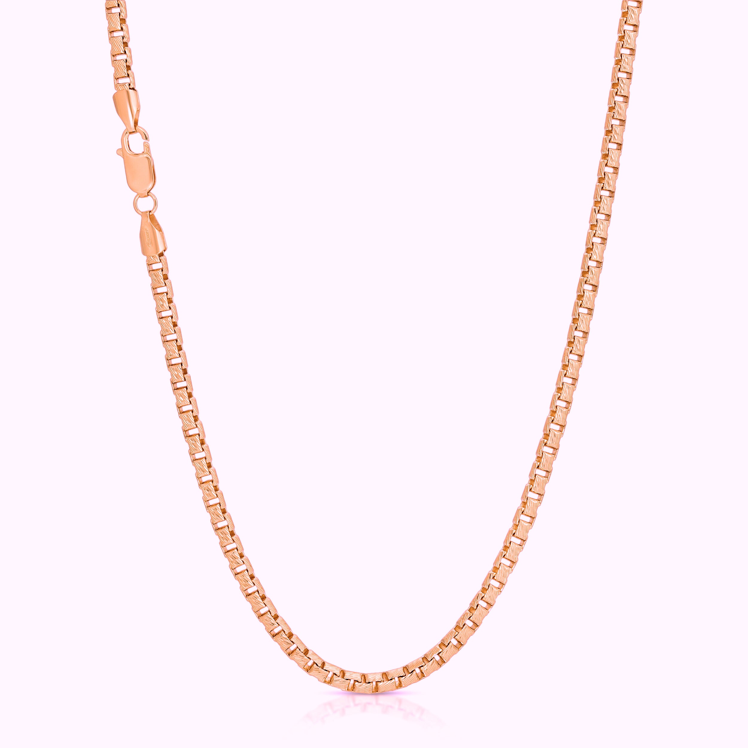 4.0MM Box Chain (Diamond Cut) - Saints Gold Co.