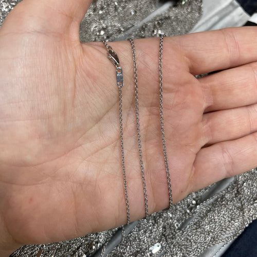 1.5MM Rolo Chain (Platinum)