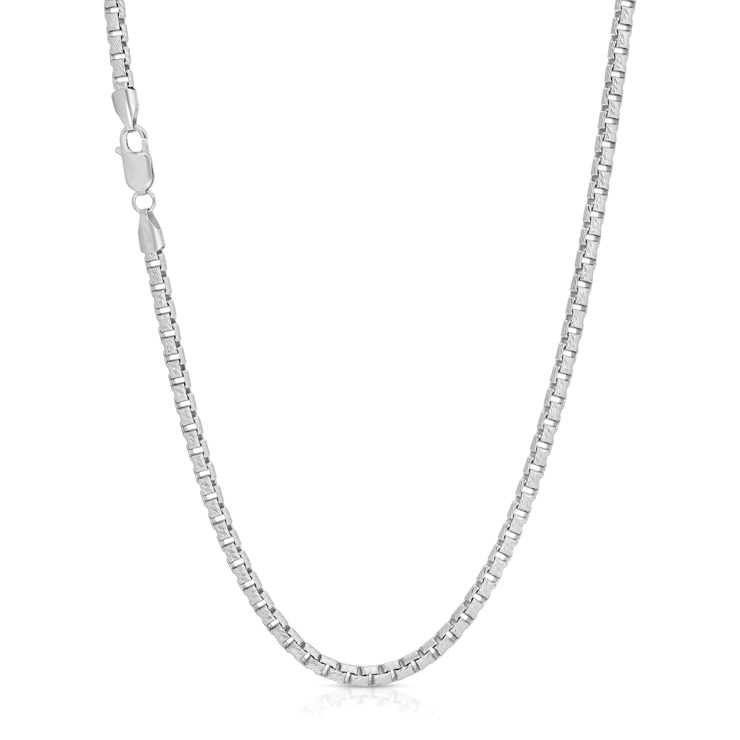 4.0MM Box Chain (Diamond Cut) - Saints Gold Co.
