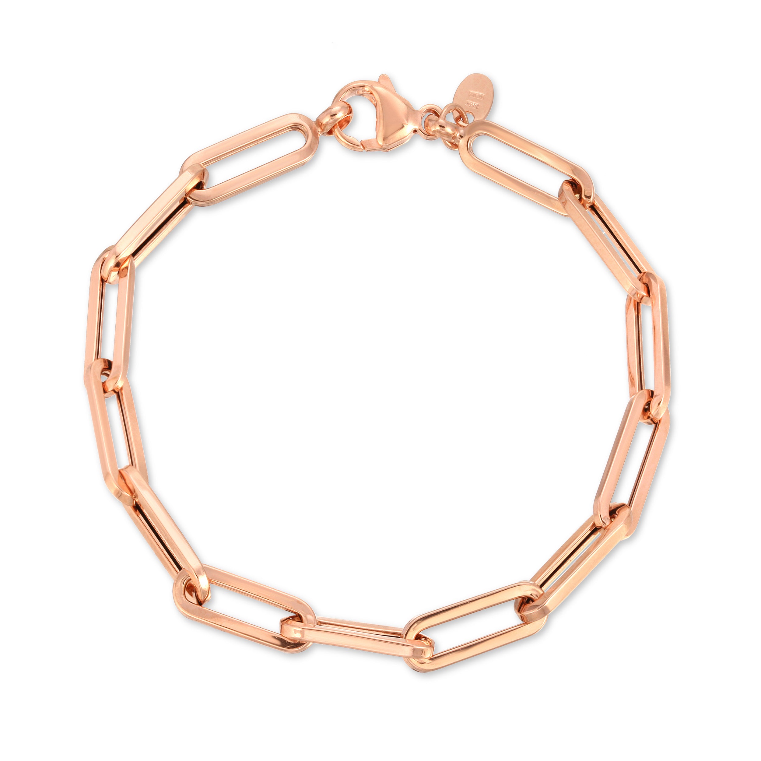 5.0MM Paperclip Bracelet (Hollow)