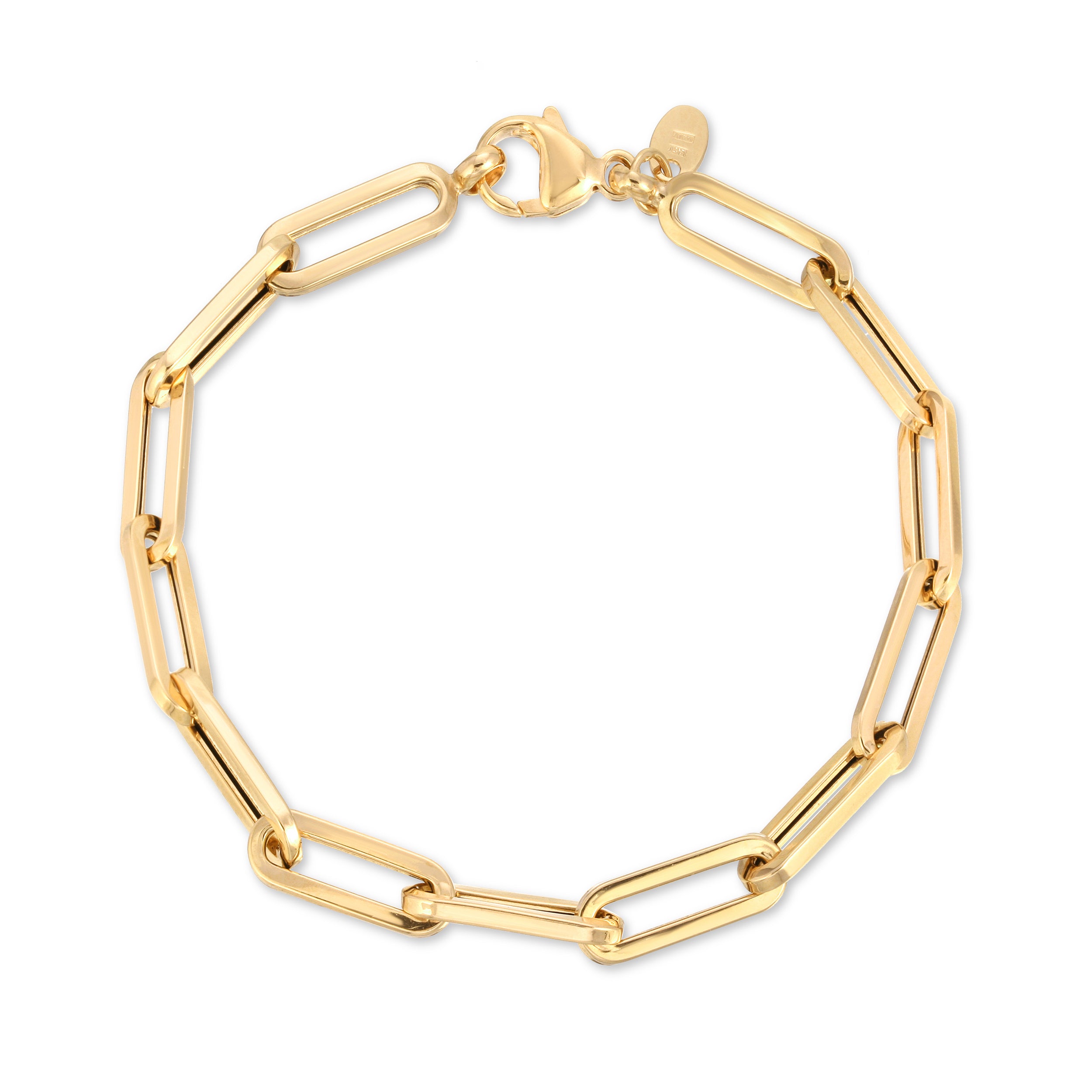 5.0MM Paperclip Bracelet (Hollow)