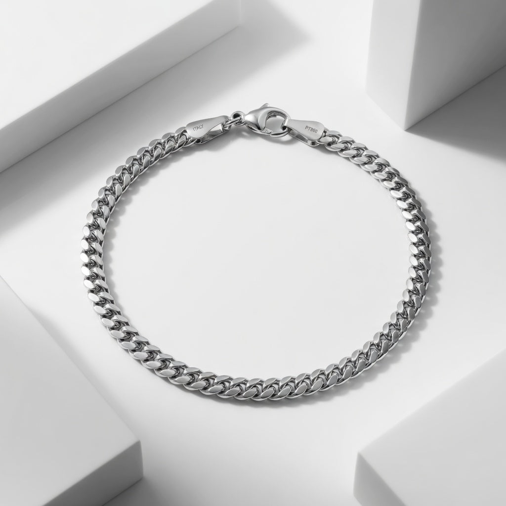 Miami Cuban Bracelet (Platinum 950)