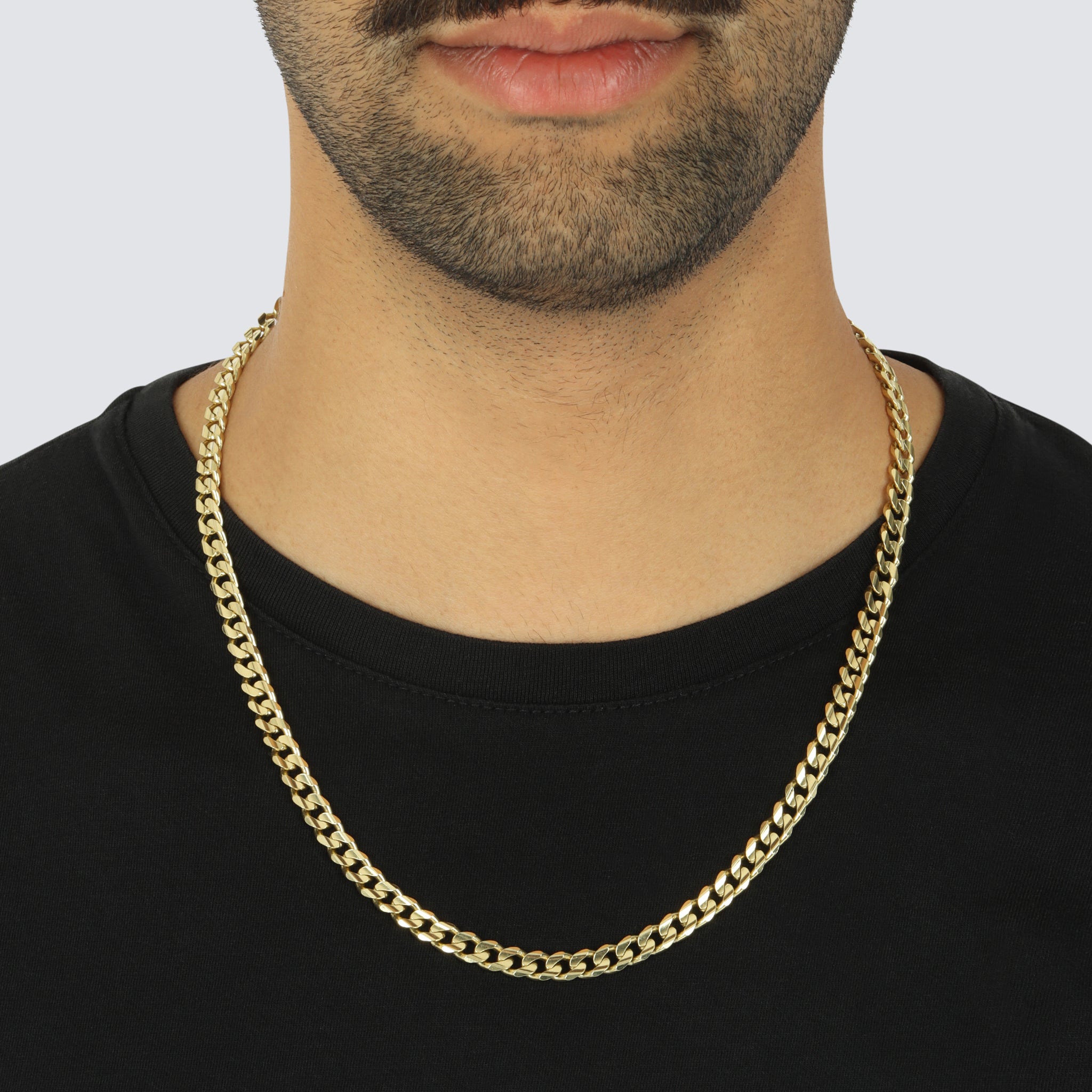 6.3MM Concave Curb Chain