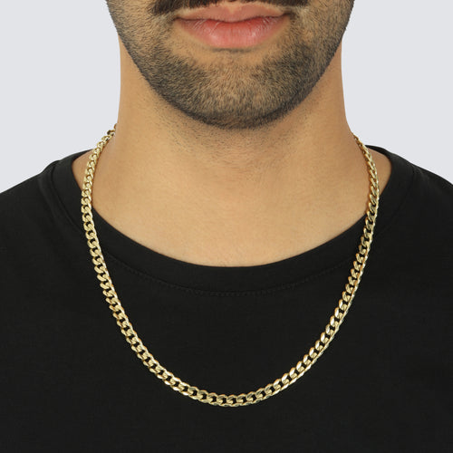 6.3MM Concave Curb Chain