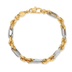 6.5MM Milano Bracelet Two Tone