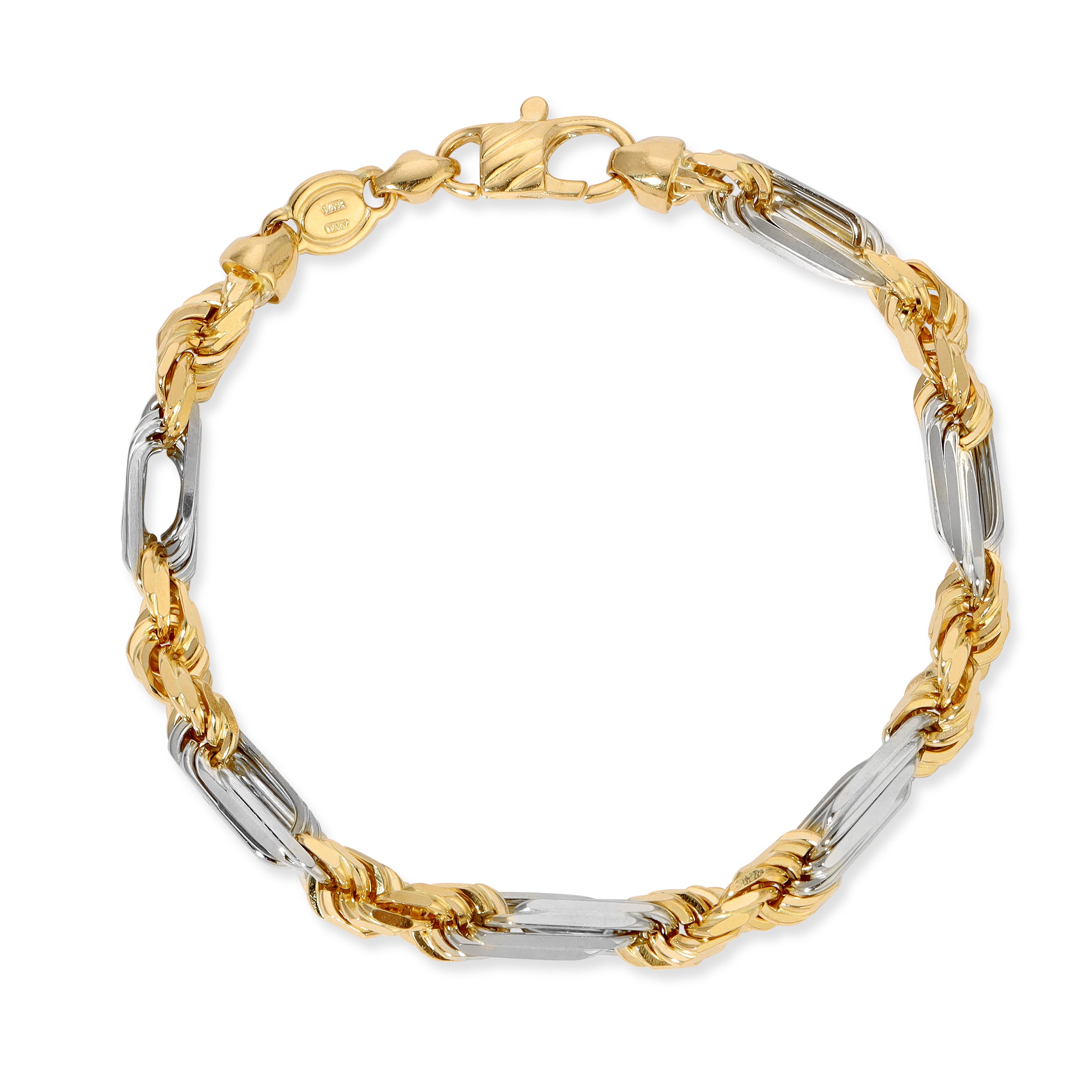 6.5MM Milano Bracelet Two Tone