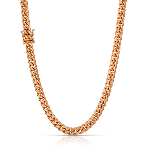 6MM Miami Cuban Chain – Saints Gold