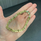 6.1MM Byzantine Bracelet 18K