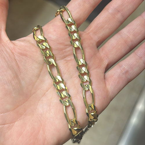 7.0MM Figaro Chain