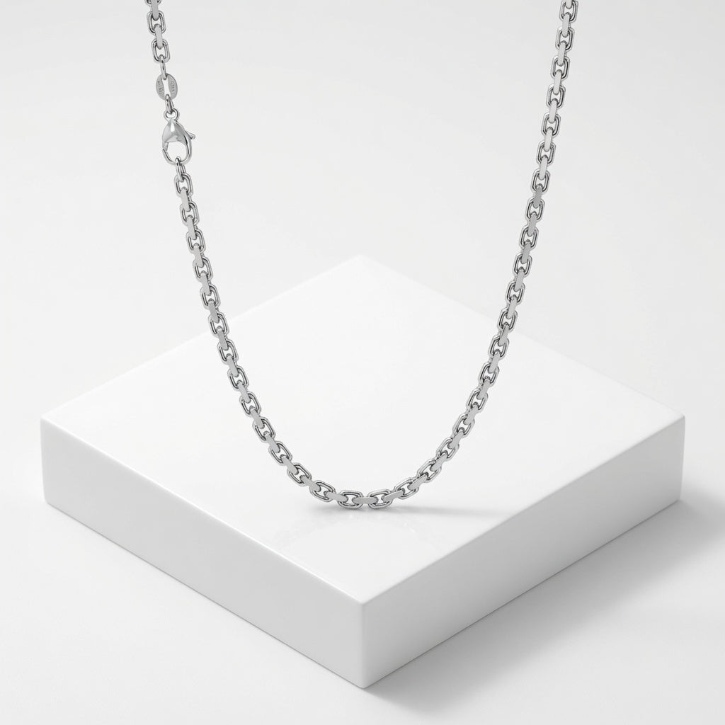 New Power Link Chain (Platinum 950) - Saints Gold Co.