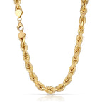 8.0MM Rope Chain (Diamond Cut) - Saints Gold Co.