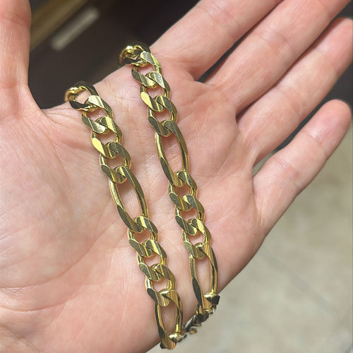 9.5MM Figaro Chain