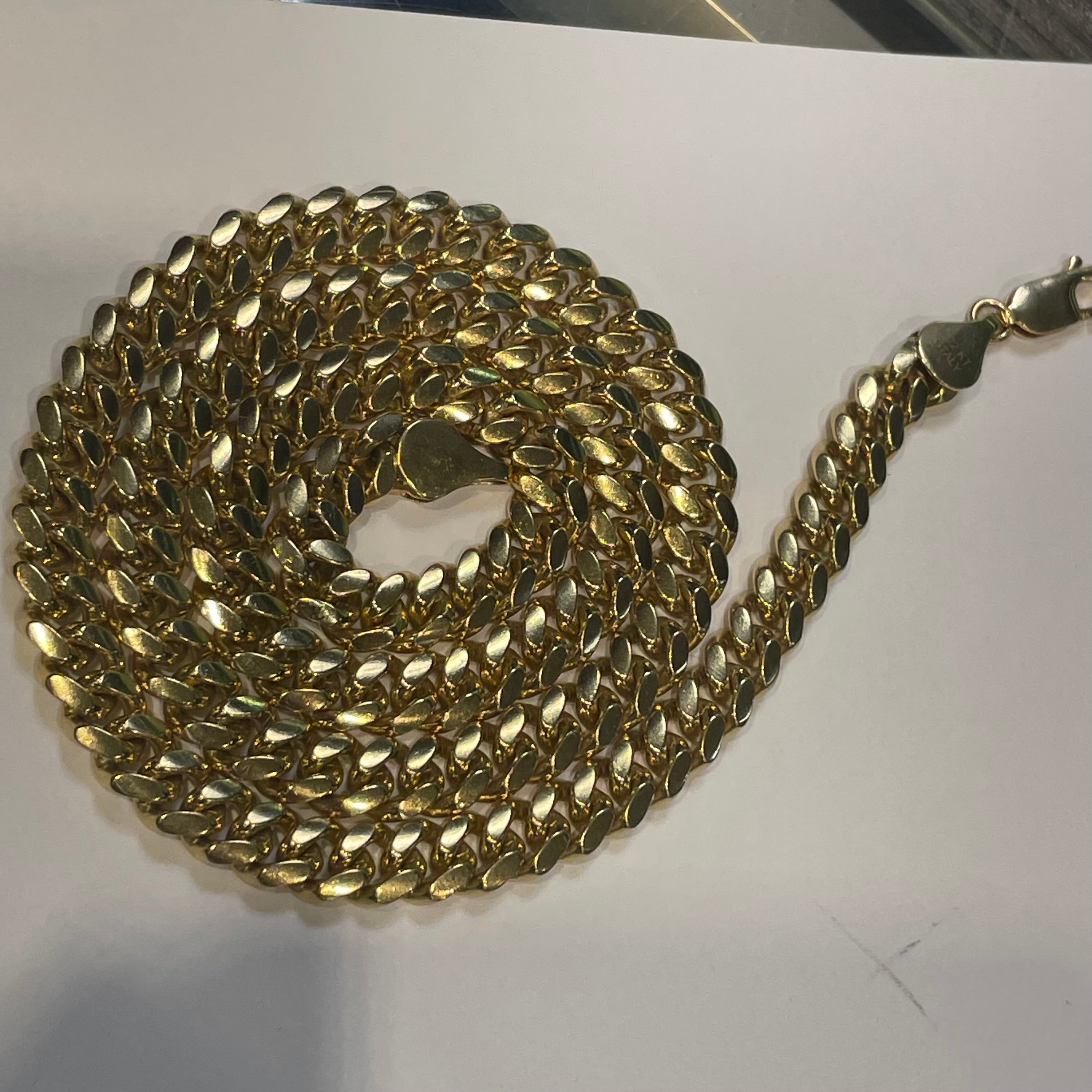 7.0MM Miami Cuban Chain - Saints Gold Co.