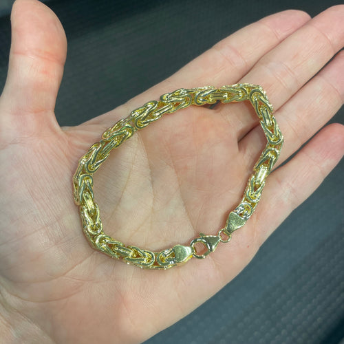 5.4MM Byzantine Bracelet 18K