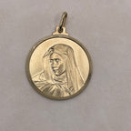 Round Mary classic pendant