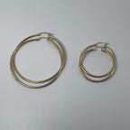 Classic Hoops Duo Set 14K