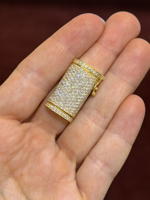 Coffin Natural Diamonds Box Lock 14MM 17MM