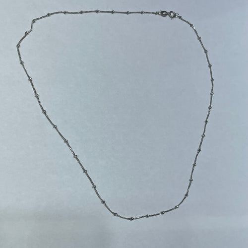 1.0MM Cable Bead Chain (Platinum)