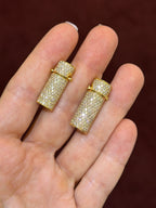 1-inch Sleek Diamond Iced Out Barrel Lock