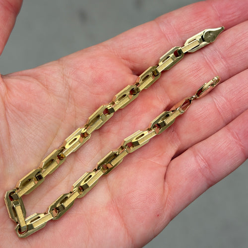 Valen bracelet 8” 11.7g 14K (FINAL SALE)