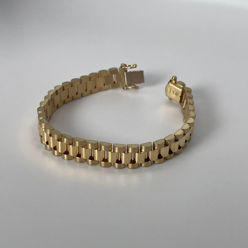 10MM Watch Band Bracelet 7.5” (34.8g) 14K