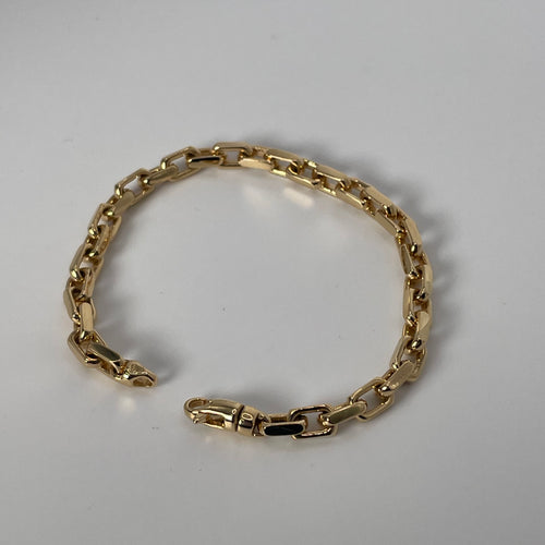 5.4MM SG Power Link Bracelet 8" (30.5g) 18K