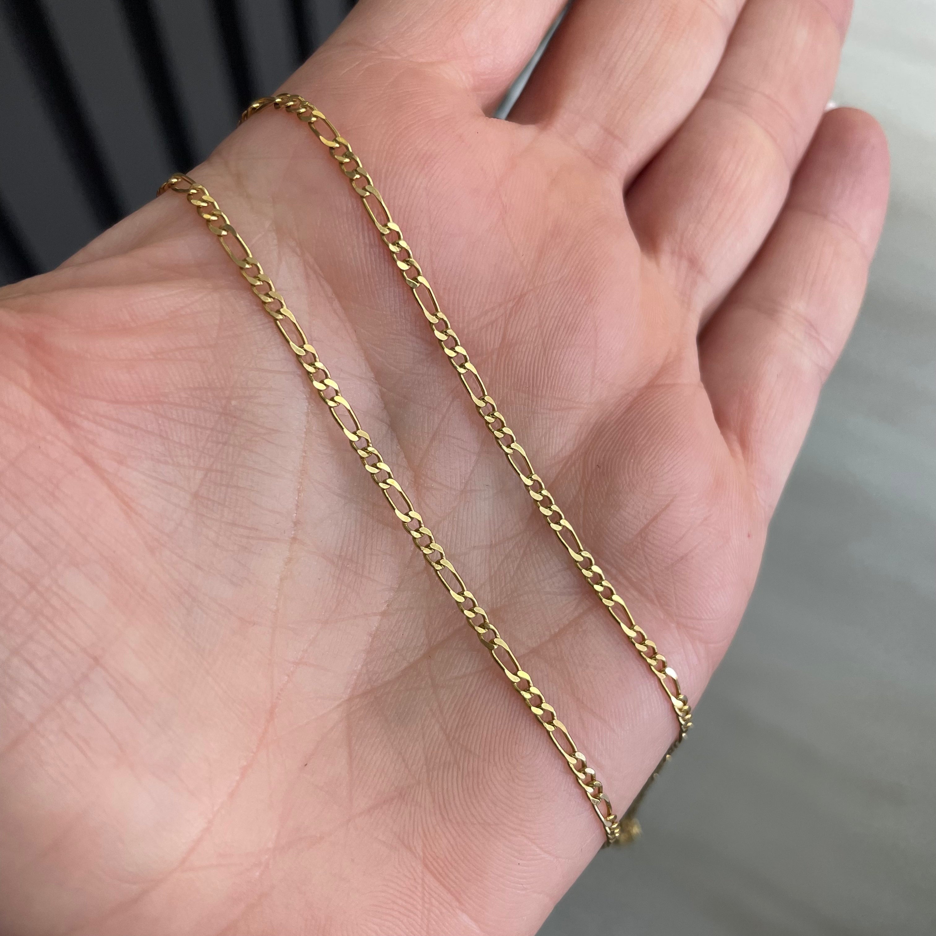 2.5MM Figaro Chain