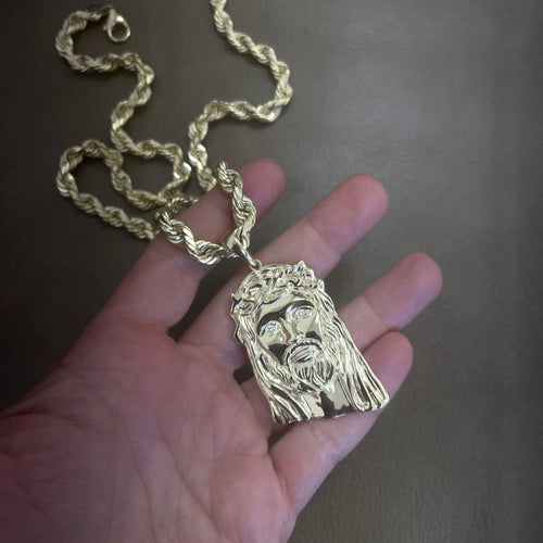 Saints Gold Jesus Piece