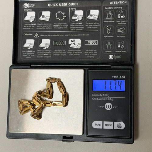 Valen bracelet 8” 11.7g 14K (FINAL SALE)