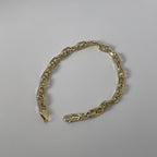 6.0MM Anchor Bracelet 9" (19.5g) 14K