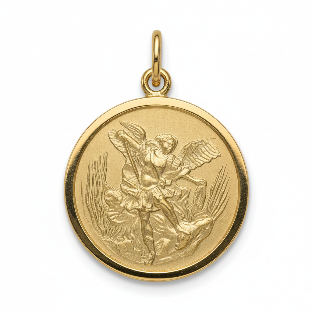 20MM Saint Michael Classic 18K