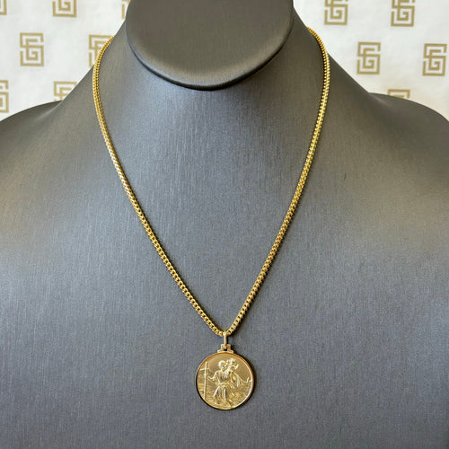 30MM Saint Christopher Pendant (Final Sale)