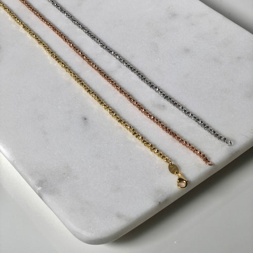 3.0MM Moonbead Chain