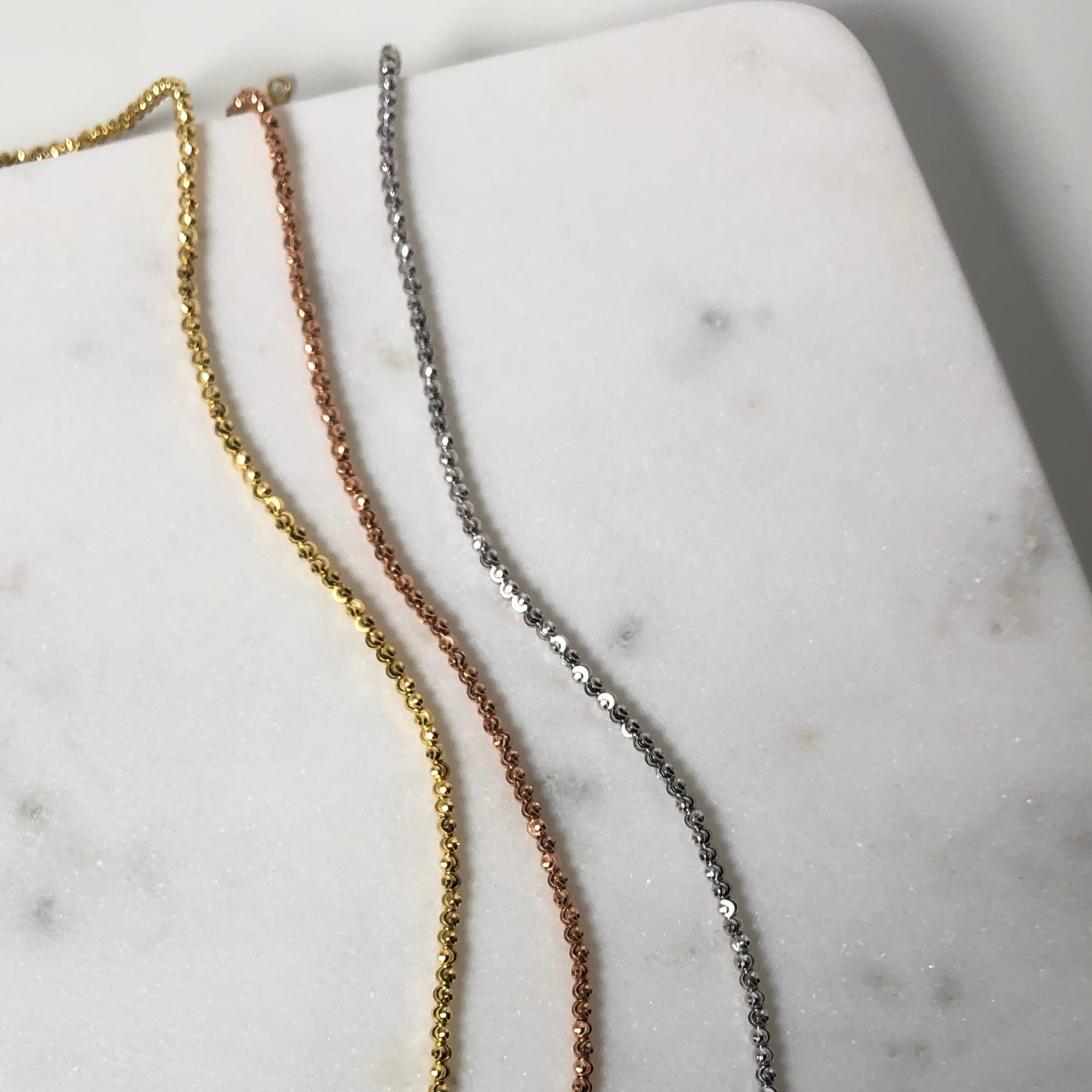 3.0MM Moonbead Chain