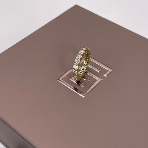 3.0MM Diamond Pinky Ring (Final Sale)