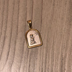 Two Tone Baby Jesus Pendant (Final Sale)