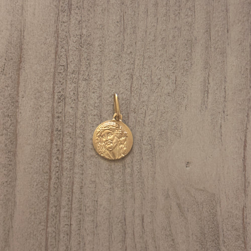 12.2MM Jesus Gaze Pendant (Final Sale)