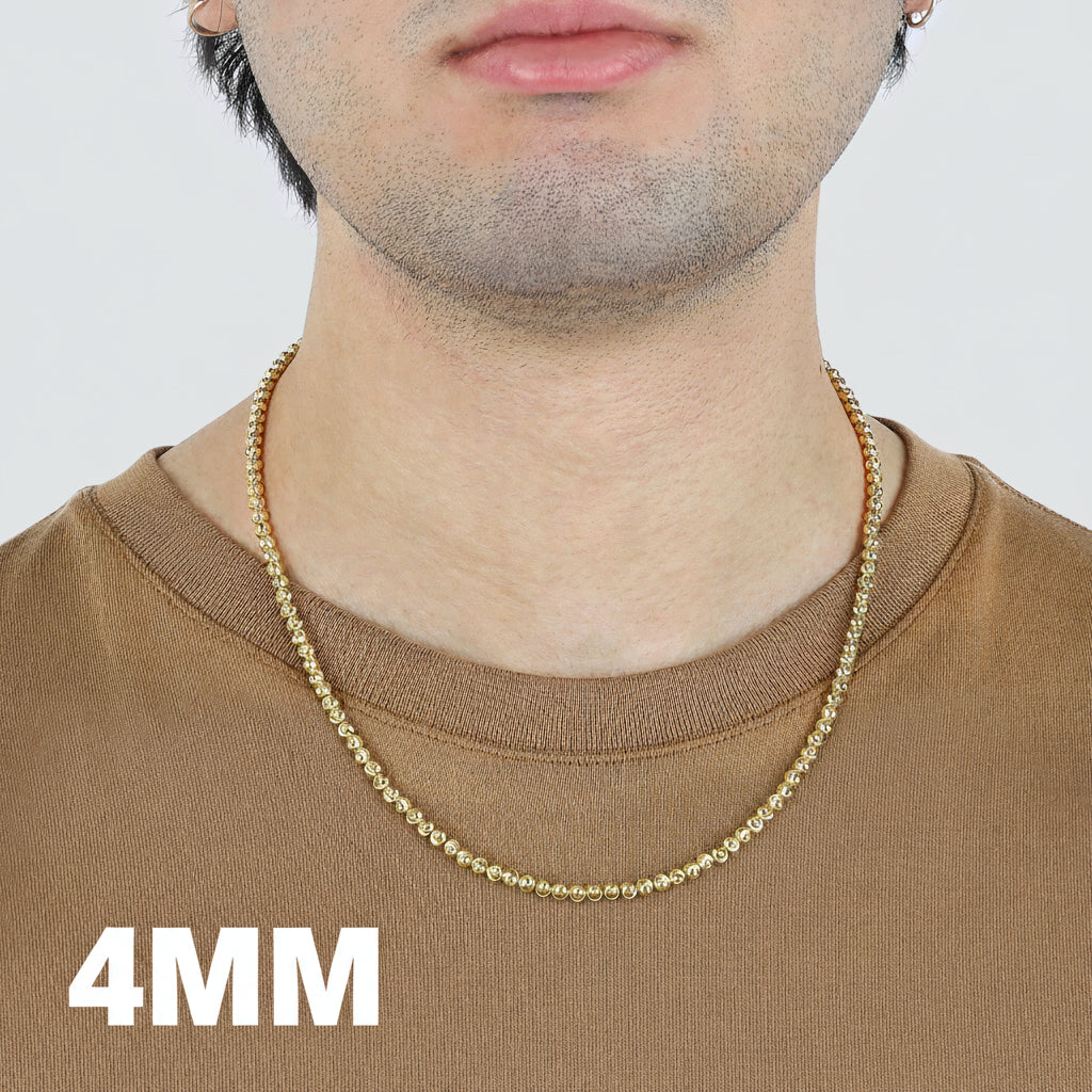 18K Moonbead Chain