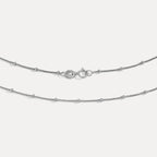 1.0MM Cable Bead Chain (Platinum)